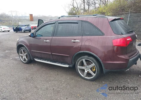2009 Acura Mdx Technology Package из США, поврежденный, VIN 2HNYD28679H530660